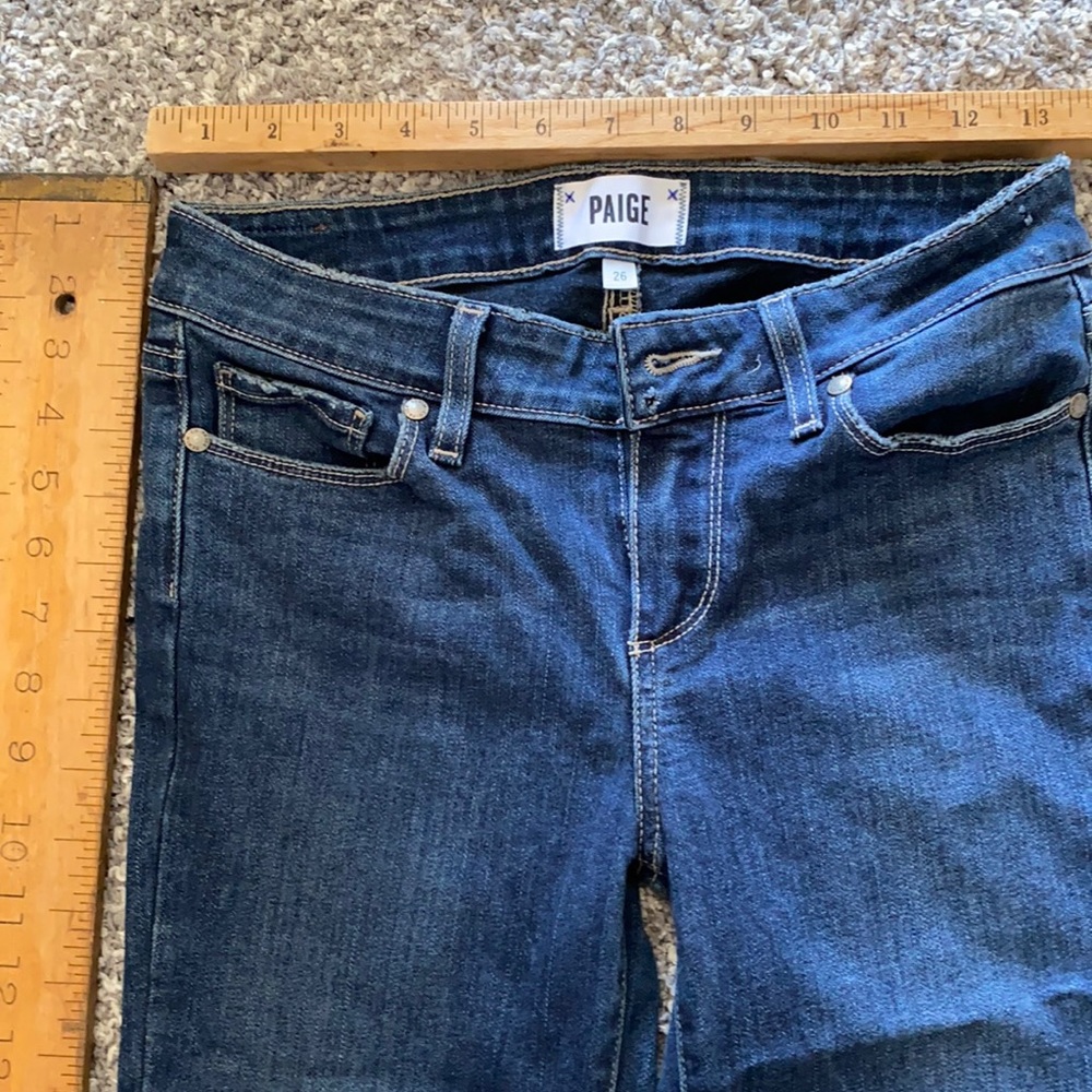 Paige Skyline Ankle Peg jeans